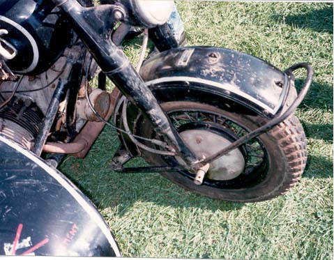 1942 R75 front fender