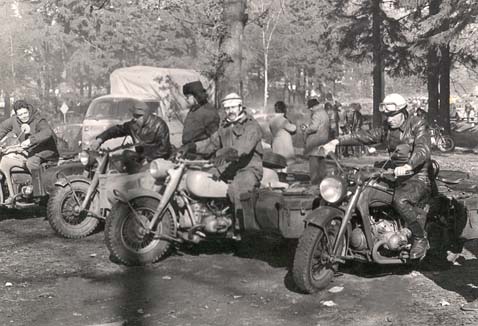 R75 get together in Belgium