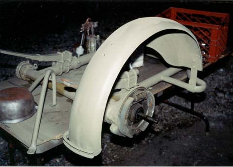 late-war R75 sidecar fender