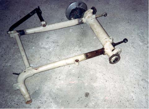 2nd series KS750 torsion sidecar frame