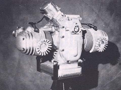 250cc twin racing engine