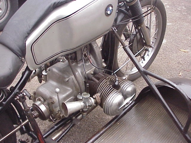 R75 powered sidecar rig